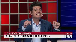 La ex AFIP y las promesas que no se cumplen Francisco Olivera en Odisea Argentina [upl. by Nilekcaj]