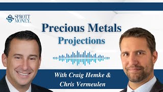 Sprott Money Precious Metals Monthly Projections  October 2023 [upl. by Htims]