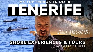 Tenerife Travel Guide Top Things To Do  Shore Experiences amp Island Tours [upl. by Felike]