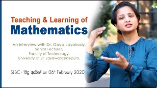 Teaching amp Learning of Mathematics [upl. by Ameerahs]