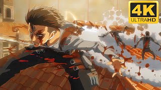 Levi vs Kenny Fight Scene 4k  Attack On Titan 4k [upl. by Anitnas]