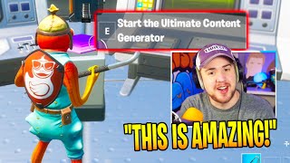 Fortnite NEW Content Generator Unlimited Ideas [upl. by Asilehc716]