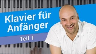 Klavier spielen lernen für Anfänger Teil 1 I Ohne Vorkenntnisse Klavier spielen lernen [upl. by Ttennaej]