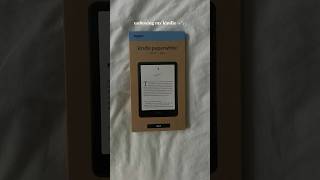 unboxing my new kindle ˚୨୧⋆｡˚ kindle kindlepaperwhite unboxing fyp books shorts viral [upl. by Olympie]