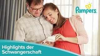 Schwangerschaft Highlights der Schwangerschaftswochen  Pampers [upl. by Older]