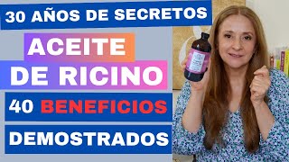 50 Usos de aceite de Ricino para salud y belleza [upl. by Ziagos]