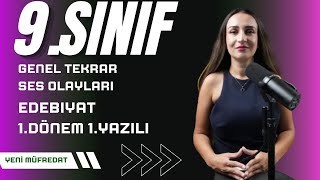 9SINIF EDEBİYAT SES OLAYLARI UYGULAMA  GÜNCEL MÜFREDAT GENEL TEKRAR 9SINIFEDEBİYAT [upl. by Ruenhcs]