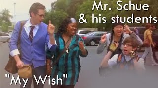 GleekyCollabs2  Mr Schue amp his students  quotMy Wishquot by Rascal Flatts [upl. by Esnohpla731]