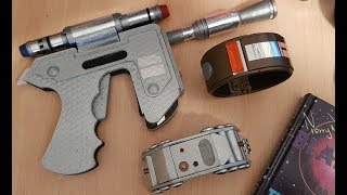 Blakes 7 Props  The Teleport Bracelets and the Scorpio Clip Gun [upl. by Bently]