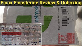 Finax Finasteride Review And Unboxing [upl. by Nelhsa]