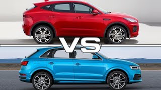 2018 Jaguar EPace vs 2016 Audi Q3 [upl. by Noevad]