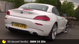 BMW Z4 35is  90sec review by autocarcouk [upl. by Patience]