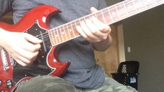 Guitar Lesson Clutch  Mob Goes Wild Solo Lesson [upl. by Saxela331]