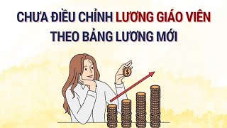 Chưa điều chỉnh lương giáo viên theo bảng lương mới vì sao  Báo Lao Động [upl. by Ahsitniuq]