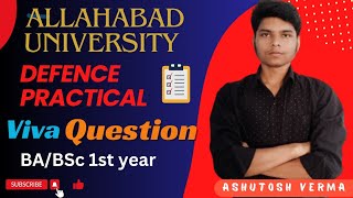 Viva Question Defence Practical  Allahabad University  Ashutosh Verma  Study Tour [upl. by Akenat]