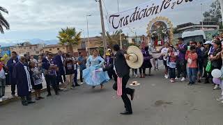 Marinera Norteña Señor de Milagro Baila Isabel y Carlos En Antofagasta🇨🇱 [upl. by Nahraf]