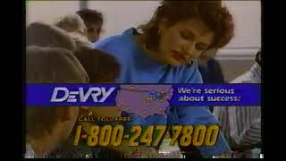 devry commercial 1990 [upl. by Eniamart]