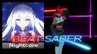 Beat Saber Darkside Nightcore  Alan Walker ft AuRa amp Tomine Harket [upl. by Zehe]