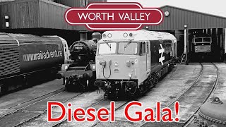 Keighley Worth Valley Railway Diesel Gala June 21st 2024 [upl. by Dachy]