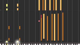 Cameo  Word Up Synthesia 50 [upl. by Llenal]