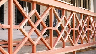 The Modern Front Porch Railing Design and Tips  Building a Better South Ep 26 [upl. by Yaresed]