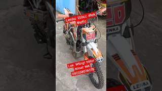 Cek sound Trail Lenka 110cc 4tak Matic trail trailmini minitrail motorcross motorbike [upl. by Yonatan]