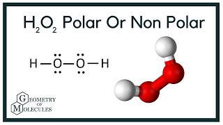 Is H2O2 Polar or Nonpolar Hydrogen Peroxide [upl. by Grosberg252]