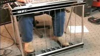 How to Play the Pedal Steel Guitar  How to Use Knee Levers of a Pedal Steel Guitar [upl. by Tevis698]