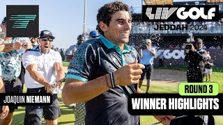 WINNER HIGHLIGHTS Niemann Stays Red Hot With Win  LIV Golf Jeddah [upl. by Aramen]