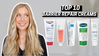 Top 10 Skin Barrier Repair Creams [upl. by Suirradal]