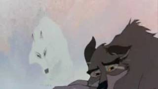 Balto  White Wolf Scene Aniu [upl. by Millur616]