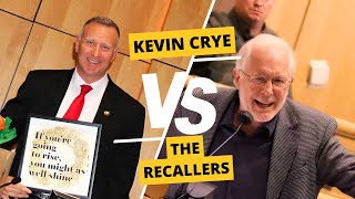 Kevin Crye vs The Recallers  A ShastaAnon Special Report [upl. by Merat]