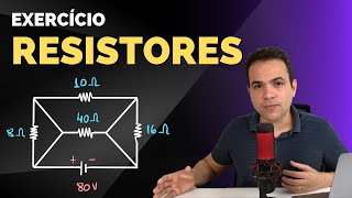 Circuito de resistores com vários nós  RESOLVIDO [upl. by Nnaed215]