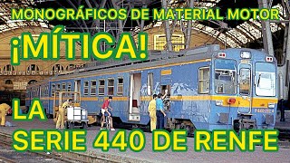 Reportaje de los TRENES de la serie 440 de cercanías RENFE CAF FERROCARRIL en España MMM28 [upl. by Lemrej159]