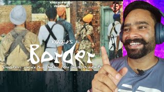 Reaction on Border Official Video Khazala  New Punjabi Songs 2024 [upl. by Niryt]