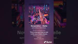 Novastation  Stelle synth chillwave chillout female vox vocals [upl. by Maillij]