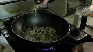 How To Make Veal Marsala  Adding Wine To Veal Marsala [upl. by Lorsung]