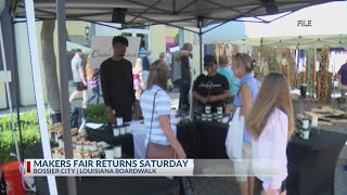 Bossier City Makers Fair returns Saturday [upl. by Thielen]