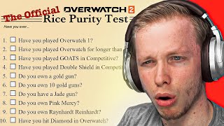 I Took The Rice Purity Test Overwatch 2 Edition [upl. by Dulcia305]