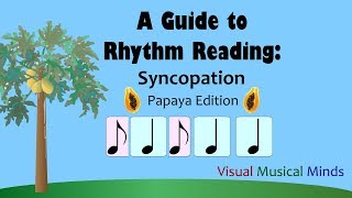 A Guide to Rhythm Reading Syncopation Papaya Edition [upl. by Mailliw]