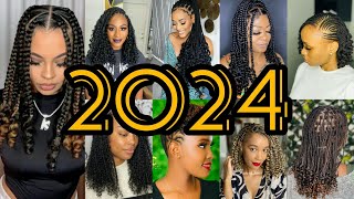 🔥💖 Hottest braids hairstyles for black women  Braids Hairstyles with curls  Braids Hairstyles [upl. by Scoville732]