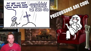 Fantasy Author Reacts  Trope Talk Precursors [upl. by Amsirahc]