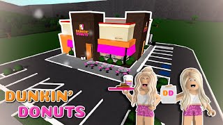 Bloxburg Dunkin Donuts [upl. by Almeria]