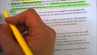 Personal Statement Help Guide Turton Sixth Form [upl. by Lothair]