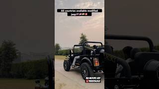 Modified jeeps🇨🇦🇳🇿🇬🇧 contact me 9355736363 sidhumoosewala trending shorts newsong [upl. by Nanice]