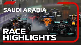 Race Highlights  2021 Saudi Arabian Grand Prix [upl. by Enimassej]