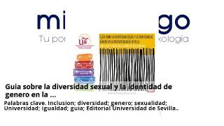 Novedades Identidad sexual Sevilla Noviembre [upl. by Nuhsed80]