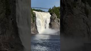 Montmorency Falls waterfall quebec canada [upl. by Marcellina]