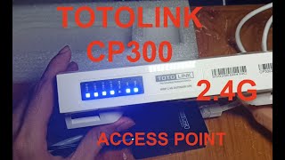 Cara setting totolink cp300 sebagai access point [upl. by Ahsuoj]