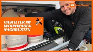 Einbau des Truma Gasfilters im Wohnwagen Wohnmobil  Braucht man das DIYTipp [upl. by Aivata]